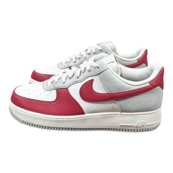 NIKE Air Force 1 Low \'07 LV8 \'Phantom Gym Red\' Sneakers Size 11 main image 4